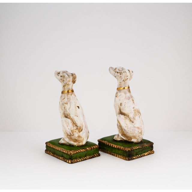 Vintage Greyhound Sculptures, Italy, 1960s-1970s, Set of 2 For Sale - Image 6 of 18