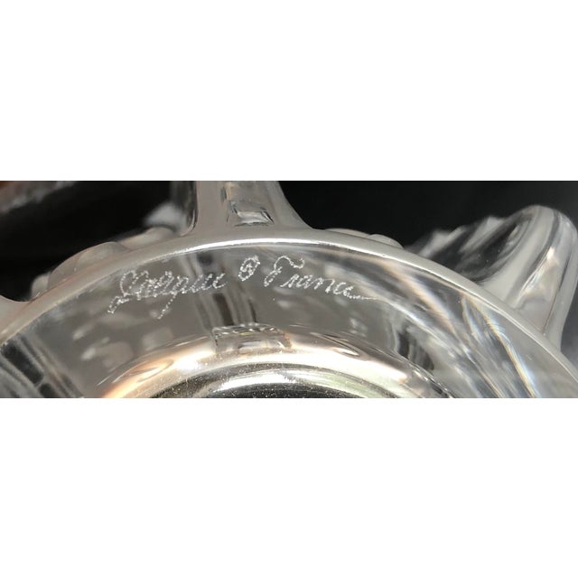 1990s Lalique Mossi Frosted Vase For Sale In Atlanta - Image 6 of 7