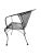 Black Russell Woodard Restored Wrought Iron Indoor/Outdoor Patio Table With 4 Barrel Chairs For Sale - Image 8 of 11