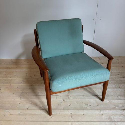 Vintage Armchair by Grete Jalk, Denmark, 1960 For Sale - Image 6 of 7