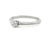 Contemporary Tiffany & Co. Platinum Diamond Engagement Ring 0.18ct 3.6g, Size 6.75 For Sale - Image 3 of 11