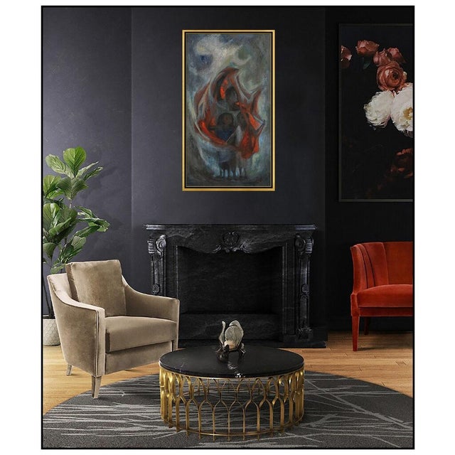 Message us to inquire about custom framing options! (Included for free with every purchase) Thea artwork here,...