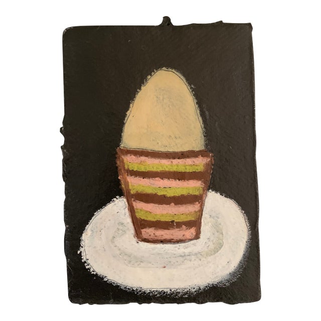 Egg Cup XIV Contemporary Painting For Sale