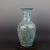 Chinese Chinese Vintage Porcelain Vase Qing Dynasty Qianlong Marked Crackle Glaze Famille Verte Porcelain Vase Hand Painted Figures Pattern For Sale - Image 3 of 8