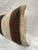 Contemporary Turkish Hemp Pillow Cushion Natural Beige Brown Pillow Cushion Cover 16" x 24" For Sale - Image 3 of 4
