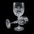 Modern Vintage Port Decanter, Stem Glass Duo, Irish, Crystal, Sherry Bottle, Liqueur For Sale - Image 3 of 12