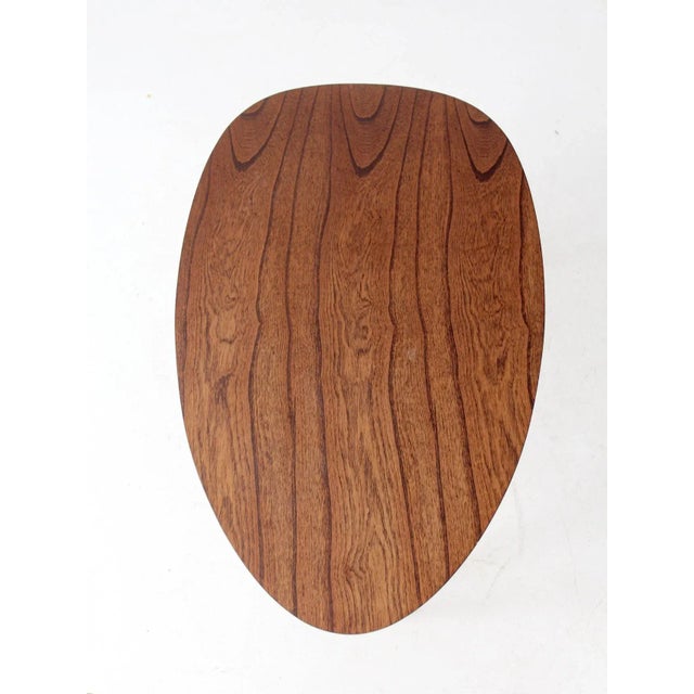 Mid-Century Modern Mid-Century Teardrop Side Table For Sale - Image 3 of 15