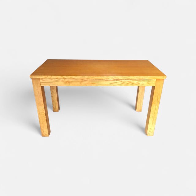 Mid-Century Modern Beech Table or Desk, Italy, 1960s For Sale - Image 3 of 6