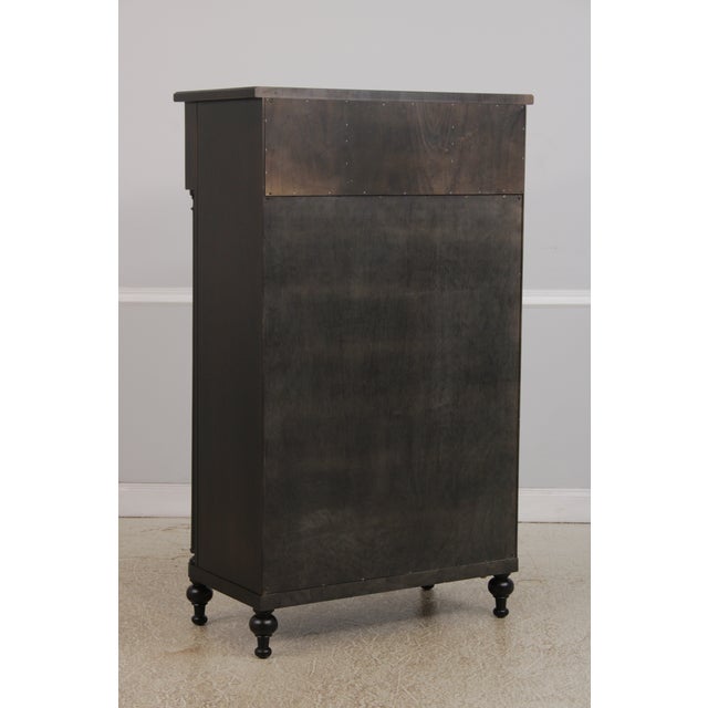 Hickory White Empire Style Chest W. Fold Out Desk For Sale - Image 11 of 12