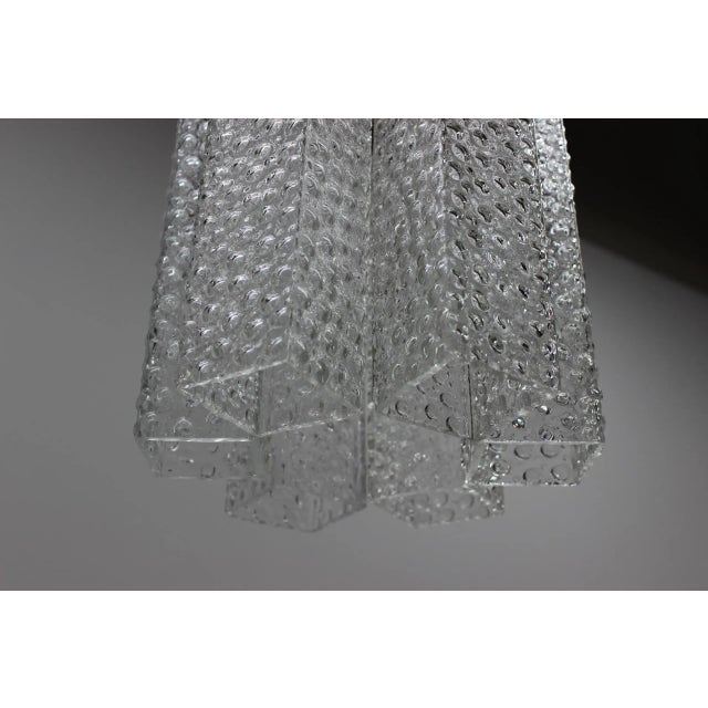 Vintage Glass Pendant from Kamenický Šenov, 1960s For Sale - Image 10 of 12