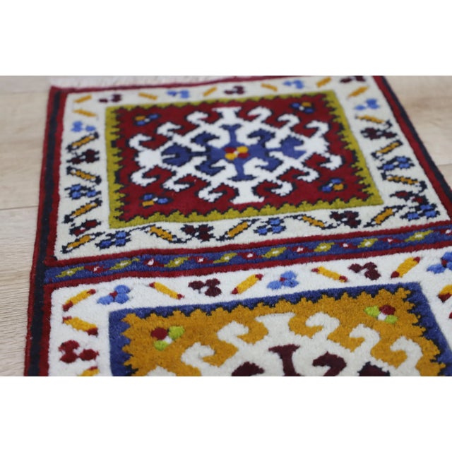 1970s Boho Style Handmade Oushak Rug For Sale In Sacramento - Image 6 of 12