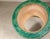 Green Chinese Vintage Green Glazed Ceramic Planter or Garden Seat Base with Foliage For Sale - Image 8 of 11