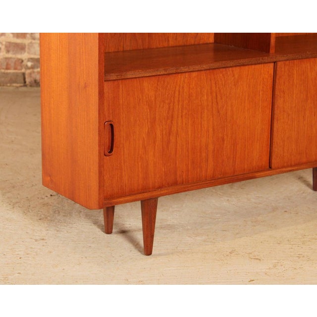 1960s Mid-Century Modern Teak Bookcase, 1960s For Sale - Image 5 of 12