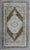 Textile Vintage Turkish Oushak Rug Hand Knotted Floral Medallion Design, 7'7" X 12'2" For Sale - Image 7 of 7