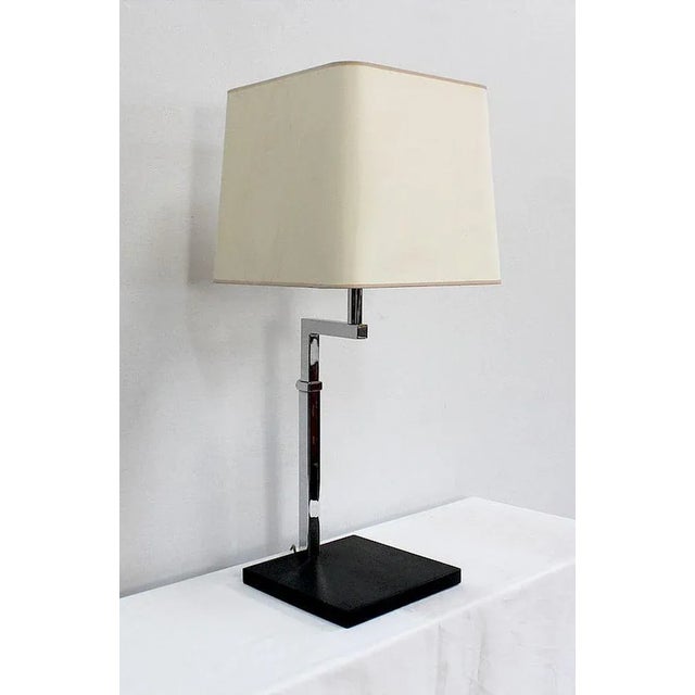 Chromed Metal Lamps, 1960s, Set of 2 For Sale - Image 9 of 18