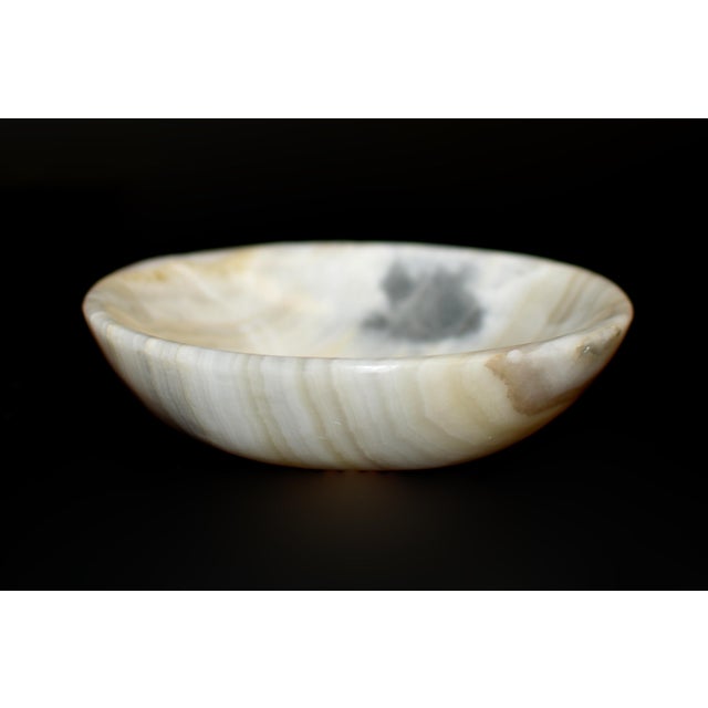 Onyx Soap Dish Gemstone Catchall Turtle For Sale - Image 4 of 11