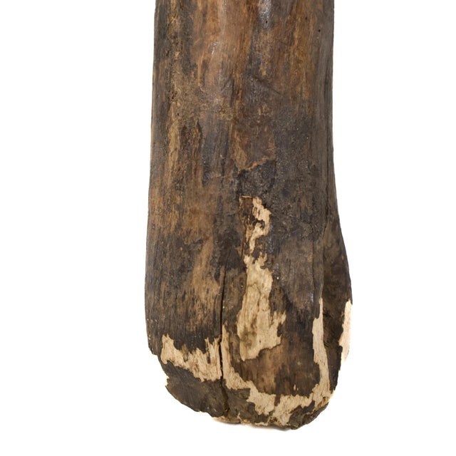 Wood Early 20th Century Yoruba Figural Pestle Nigeria For Sale - Image 7 of 7