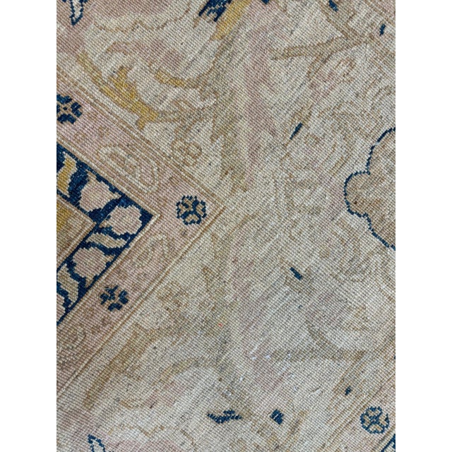 Beige Zeigler Carpet , 8'10" X 12'1 For Sale - Image 8 of 9
