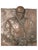 Late 20th Century German Expressionist Bronze Relief Plaque Mans Best Friend, a Man and His Dog, 1985 For Sale - Image 5 of 14