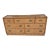 1980s Faux Bamboo Woven Reed Campaign-Style Dresser For Sale