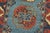 Textile Kazak Runner 2’9” X 9’6” Blue Wool Tribal Hand-Knotted Oriental Rug For Sale - Image 7 of 12
