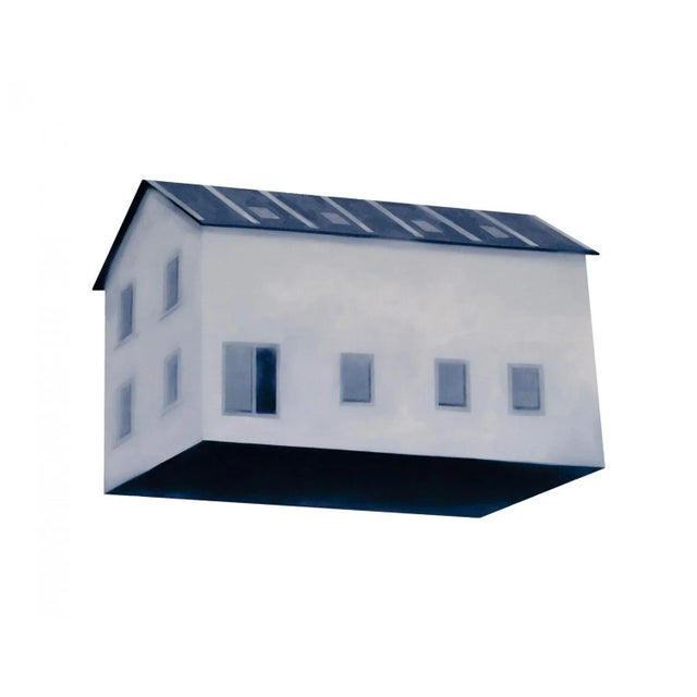 Elina Alka Rikmane, House February, Oil on Canvas, 2021 For Sale - Image 4 of 4