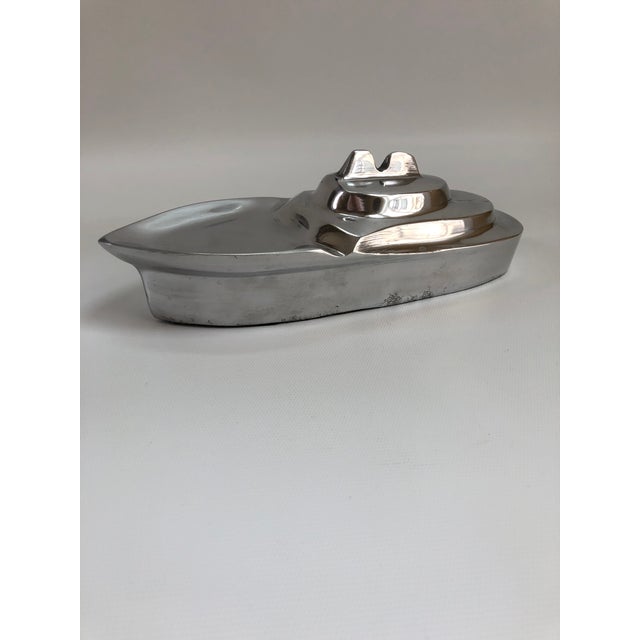 MidCentury Modern Vintage Aluminum Boat Ashtray Chairish