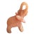 Vintage Rose Quartz Elephant For Sale