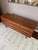 Beautiful walnut mid century 9-drawer dresser made by Stanley Furniture Company in the 1950s. Features a bank of 3 smaller...