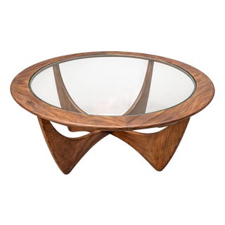 Vintage Astro Glass Coffee Table from G-Plan, 1960s For Sale