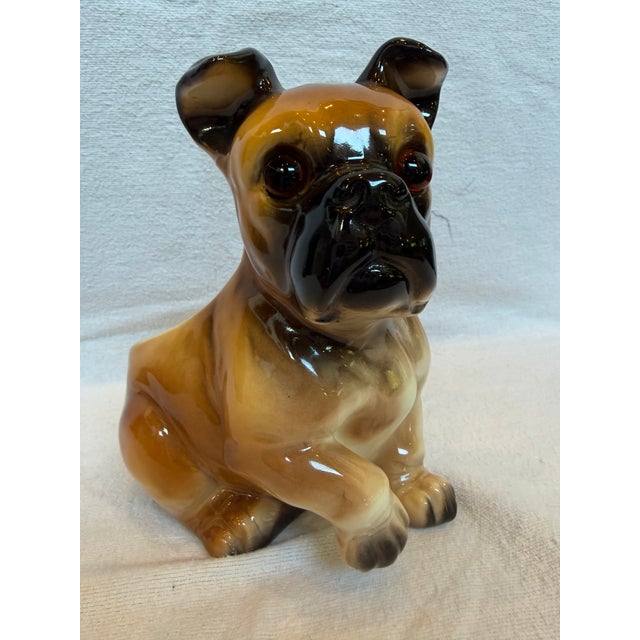 Porcelain Boxer Planter