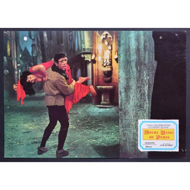 Original Lobby Card of the Movie "Notre Dame De Paris“ France/Italy 1956 Director: Jean Delannoy, Actors/Stars: Gina...