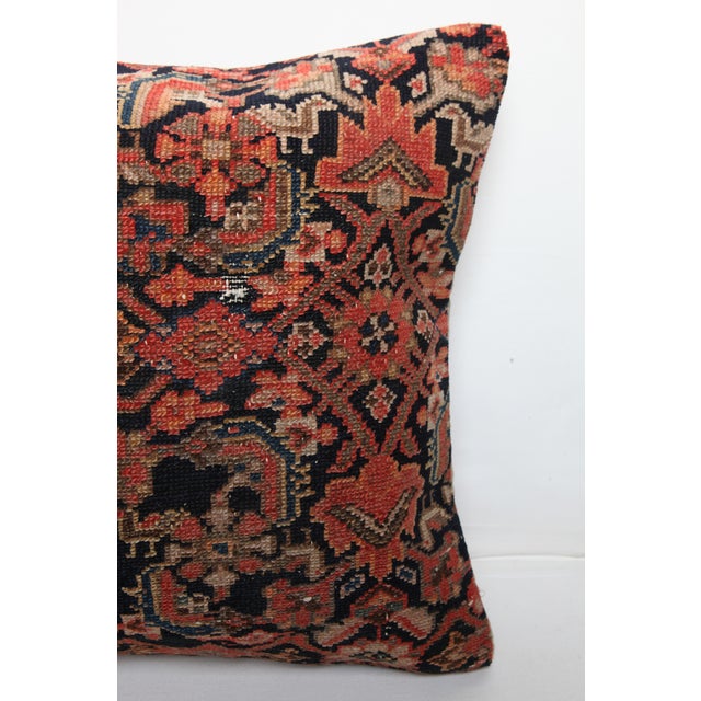 Antique Handmade Tribal Rug Pillow Cover -20'' X 20'' For Sale In Tampa - Image 6 of 11