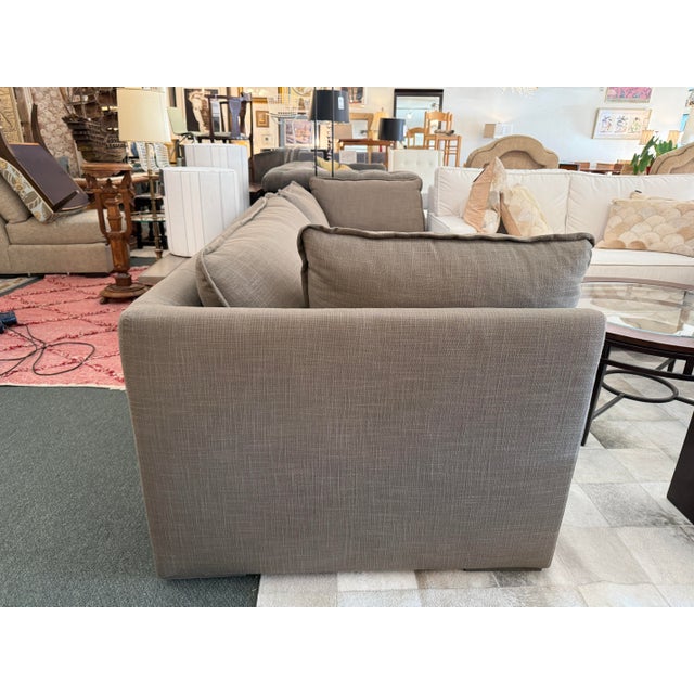 Textile Jason Chauncey for Restoration Hardware Costera 2-Cushion Sofa For Sale - Image 7 of 12