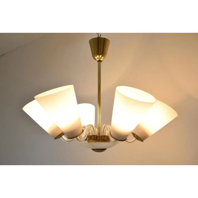Mid-Century Chandelier by Kamenicky Senov, 1960s For Sale - Image 10 of 17