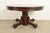 Victorian R. J. Horner Antique Victorian Carved Mahogany Split Pedestal Extension Dining Table With Lion Paw Feet, Newly Refinished For Sale - Image 3 of 12