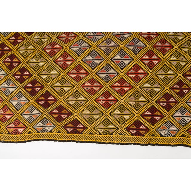 Vintage Oushak Anatolian Kilim For Sale - Image 10 of 10