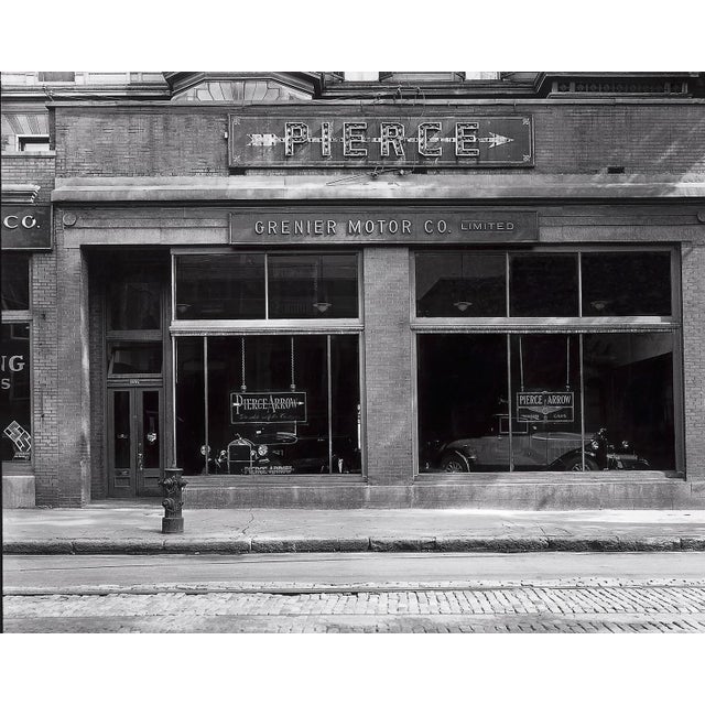 Pierce Arrow, Car Dealers Shop Window, 1925, Paper For Sale - Image 6 of 6