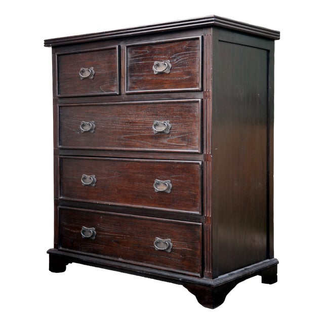 Vintage Chest of Drawers in Teak from Lombok, 2010s For Sale