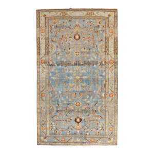 Antique Zabihi Collection Blue Persian Malayer Rug