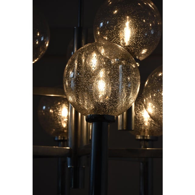 Mid-Century Modern Sputnik Lamp from Sölken Leuchten, 1970s For Sale - Image 4 of 11