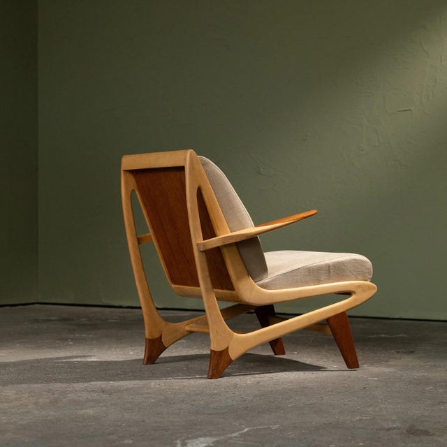 Easy Chair by Carl Edward Matthes, Denmark, 1951-1952 For Sale - Image 9 of 9