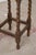 English Antique English Round Oak Barley Twist Table With Scalloped Edge For Sale - Image 3 of 8