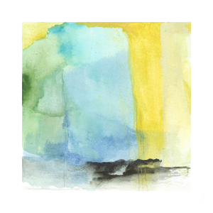 Untitled #259 Watercolor Print on Fine Art Paper by Michelle Oppenheimer