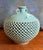 1960s Celadon Glaze Reticulated Vase For Sale - Image 5 of 9