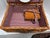 Cabin Large Classic Vintage Americana Wood Wicker Picnic Basket With Accoutrements For Sale - Image 3 of 11
