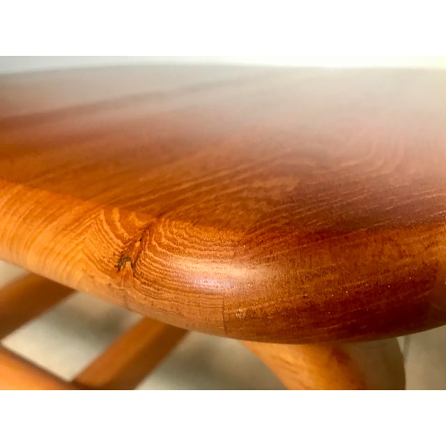 Wood Danish Square Solid Teak Side or Coffee Table, 1960s For Sale - Image 7 of 16