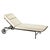 Italian Antares Outdoor Chaise Lounge in Hand-Bent Metal For Sale - Image 6 of 6