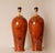 1970s Vintage French Table Lamps in Faux Wood from Maison Charles, 1970s, Set of 2 For Sale - Image 5 of 12