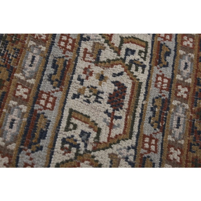 Textile 1960s Vintage Square Caucasian Rug 7'10'' X 8'3'' For Sale - Image 7 of 13